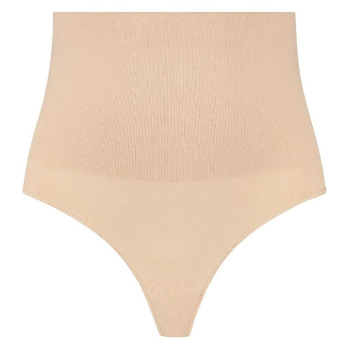 BYE-BRA - NAHTLOSER GÜRTEL STIL TANGA BEIGE GRÖSSE S - INTIM SPACE Online Sexshop