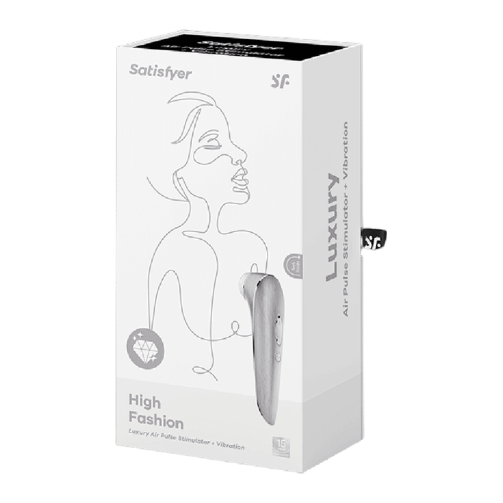 SATISFYER - HIGH FASHION LUXUS LUFTPULSSTIMULATOR - VIBRATION - INTIM SPACE Online Sexshop