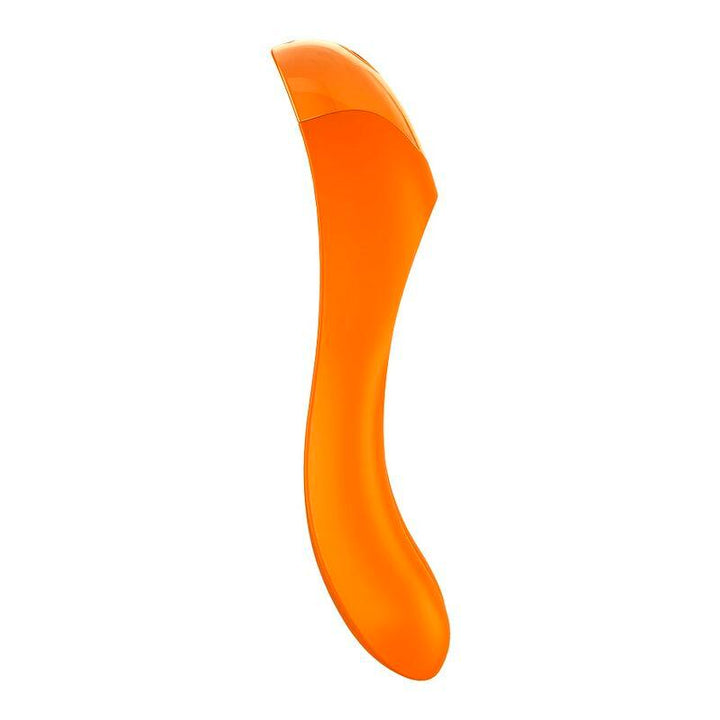 SATISFYER - CANDY CANE FINGERVIBRATOR ORANGE - INTIM SPACE Online Sexshop