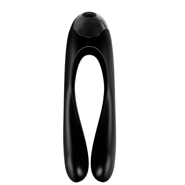 SATISFYER - CANDY CANE FINGERVIBRATOR SCHWARZ - INTIM SPACE Online Sexshop