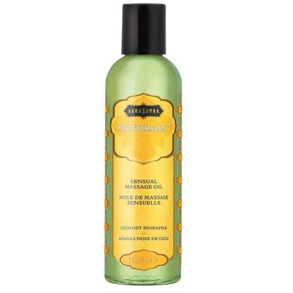 KAMASUTRA - NATÜRLICHES KOKOSNUSS- UND ANANAS-MASSAGEÖL 59 ML - INTIM SPACE Online Sexshop