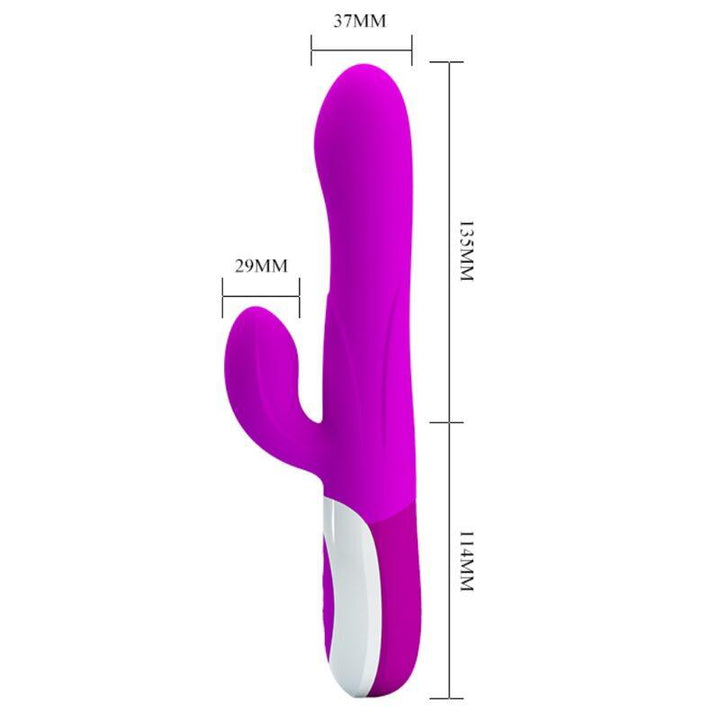 PRETTY LOVE - DEMPSEY WIEDERAUFLADBARER AUFBLASBARER VIBRATOR - INTIM SPACE Online Sexshop