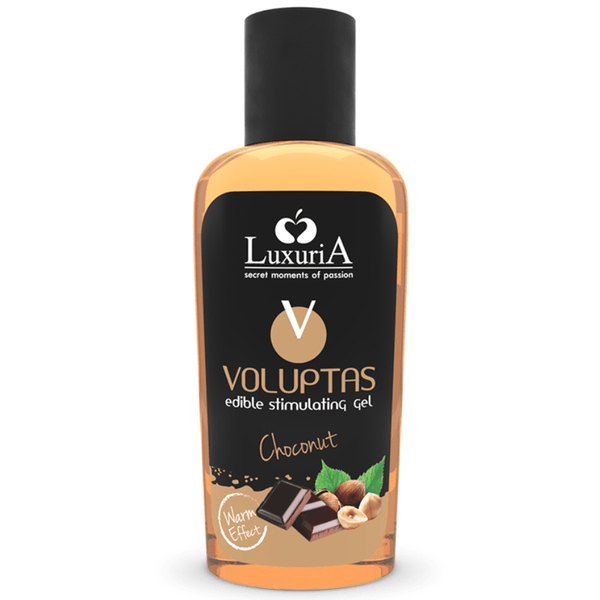 INTIMATELINE LUXURIA - VOLUPTAS ESSBARES MASSAGEGEL MIT WRMENDEM EFFEKT - SCHOKOS 100 ML - INTIM SPACE Online Sexshop