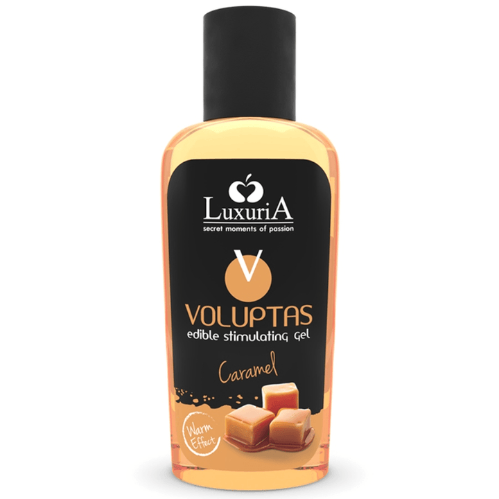 INTIMATELINE LUXURIA - VOLUPTAS ESSBARES MASSAGEGEL MIT WRMENDEM EFFEKT - KARAMELL 100 ML - INTIM SPACE Online Sexshop