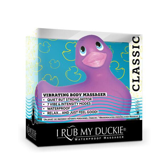 BIG TEASE TOYS - ICH RUBBE MEIN DUCKIE CLASSIC VIBRATING DUCK PURPLE - INTIM SPACE Online Sexshop