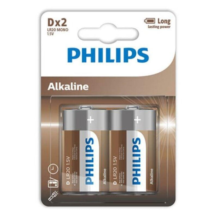 PHILIPS - ALKALINE BATTERIE - LR20 BLISTER*2 - INTIM SPACE Online Sexshop