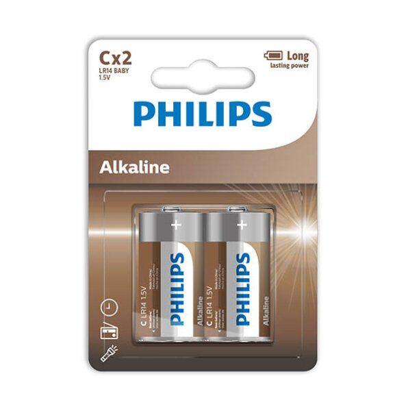 PHILIPS - ALKALINE BATTERIEN - LR14 BLISTER*2 - INTIM SPACE Online Sexshop