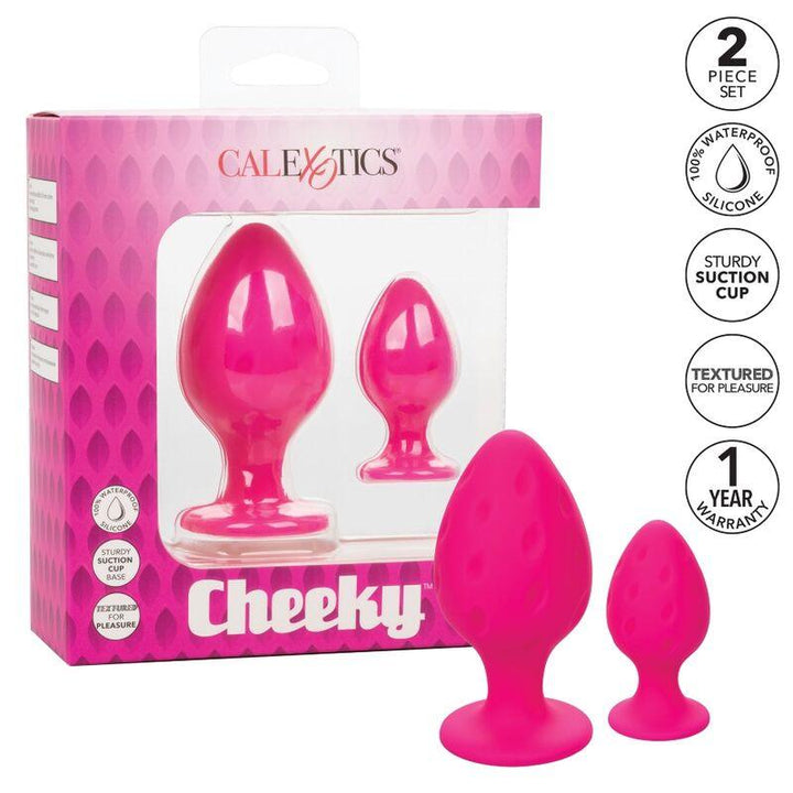 CALEXOTICS - CHEEKY BUTTPLUG ROSA - INTIM SPACE Online Sexshop