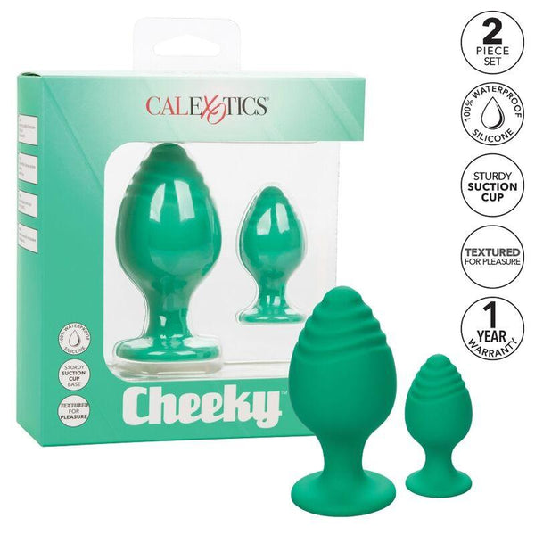 CALEXOTICS - CHEEKY BUTTPLUG GRÜN - INTIM SPACE Online Sexshop