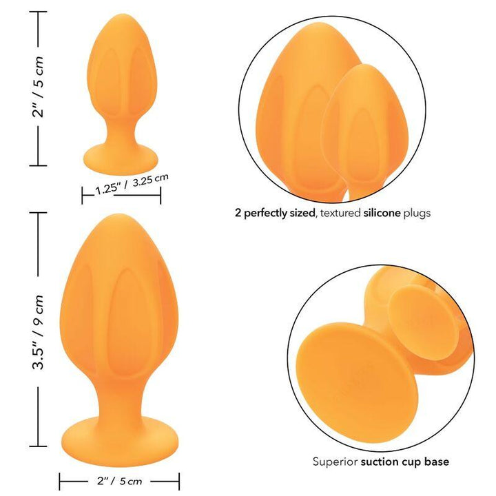 CALEXOTICS - CHEEKY BUTTPLUG ORANGE - INTIM SPACE Online Sexshop