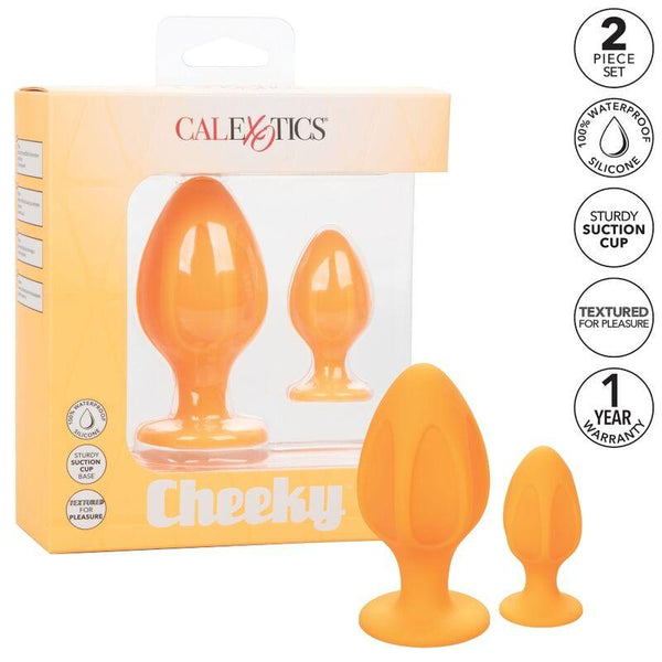 CALEXOTICS - CHEEKY BUTTPLUG ORANGE - INTIM SPACE Online Sexshop