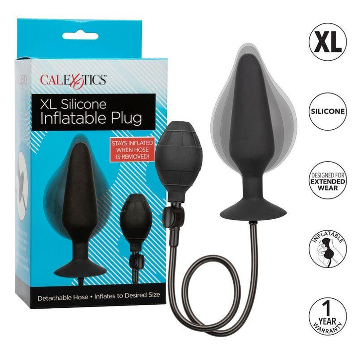 CALEXOTICS - XL SILIKON-AUFBLASBARER STECKER - INTIM SPACE Online Sexshop