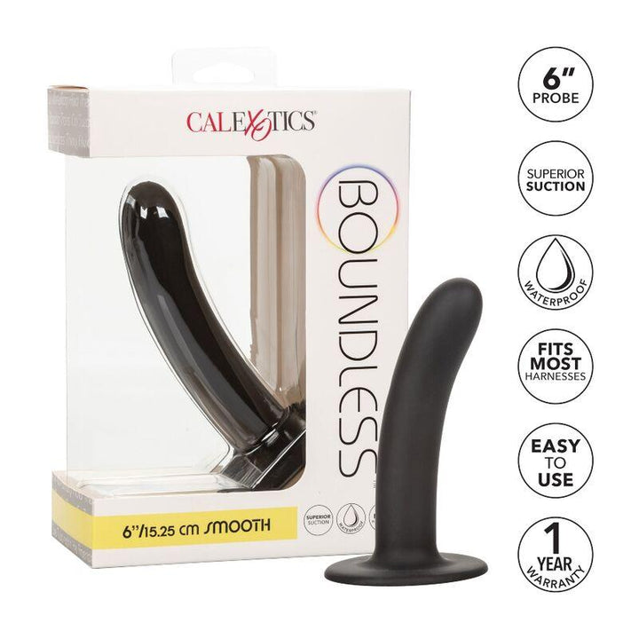 CALEXOTICS - BOUNDLESS DILDO 15.25 CM GURT KOMPATIBEL GLATT - INTIM SPACE Online Sexshop