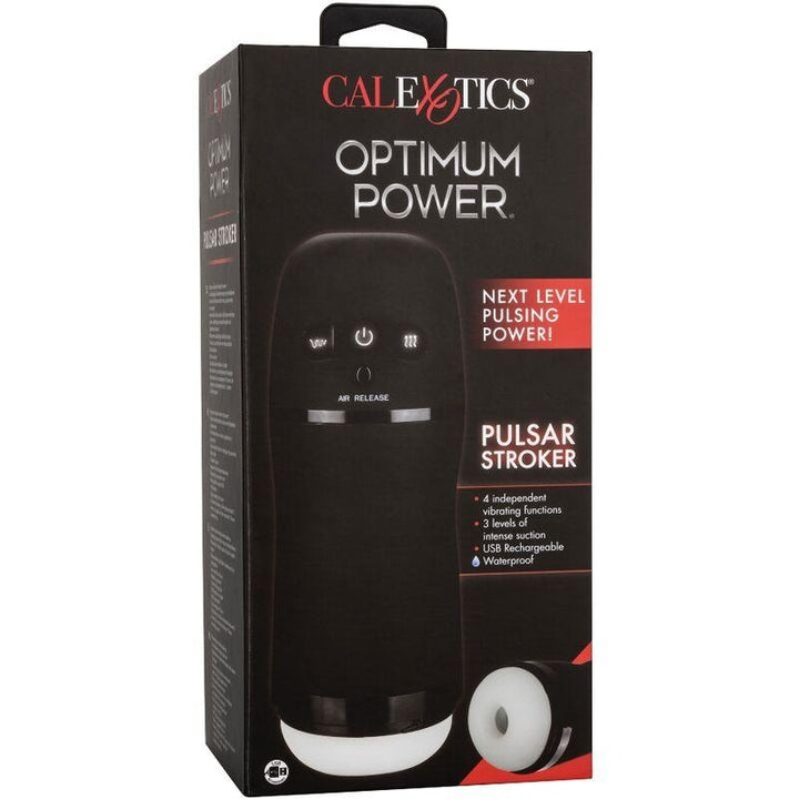 CALEXOTICS - OPTIMUM POWER STROKER VIBRATIONS UND SAUGFUNKTIONEN - INTIM SPACE Online Sexshop