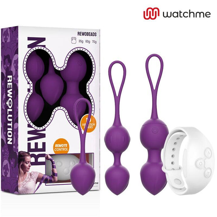 REWOLUTION - REWOBEADS VIBRIERBLLE FERNBEDIENUNG MIT WATCHME-TECHNOLOGIE - INTIM SPACE Online Sexshop