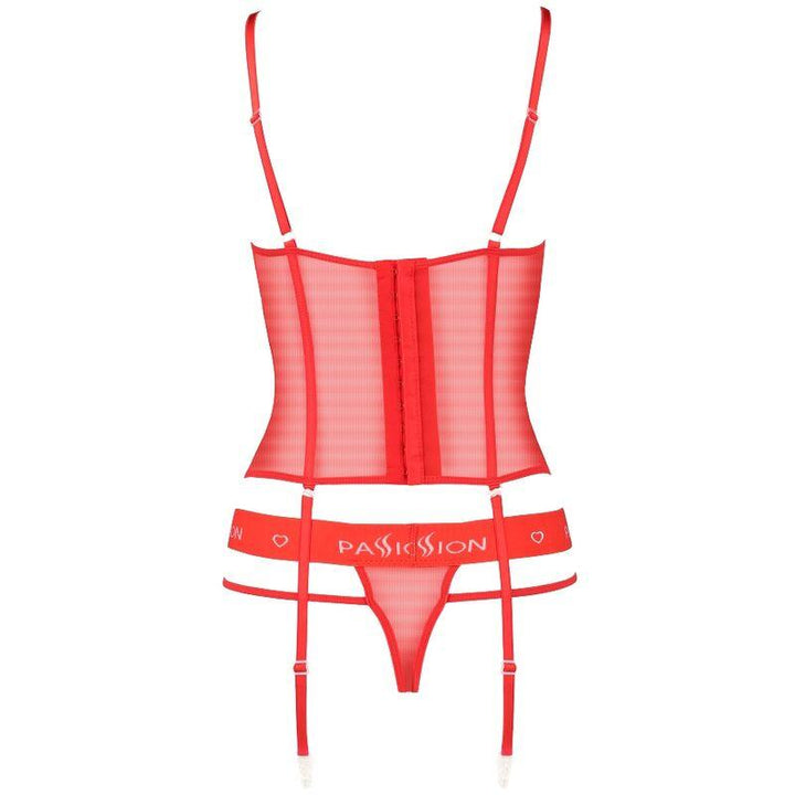 PASSION - KYOUKA KORSETT ROT S/M - INTIM SPACE Online Sexshop