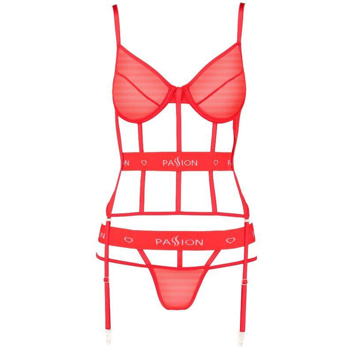 PASSION - KYOUKA KORSETT ROT S/M - INTIM SPACE Online Sexshop