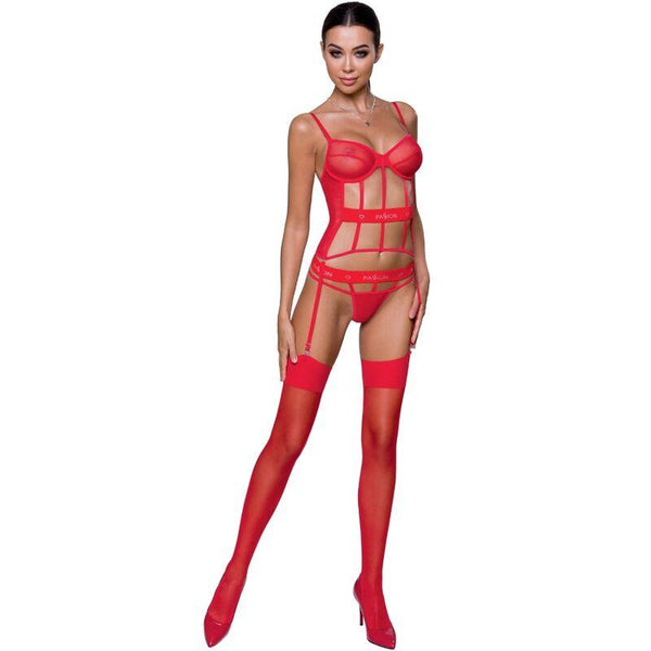 PASSION - KYOUKA KORSETT ROT S/M - INTIM SPACE Online Sexshop