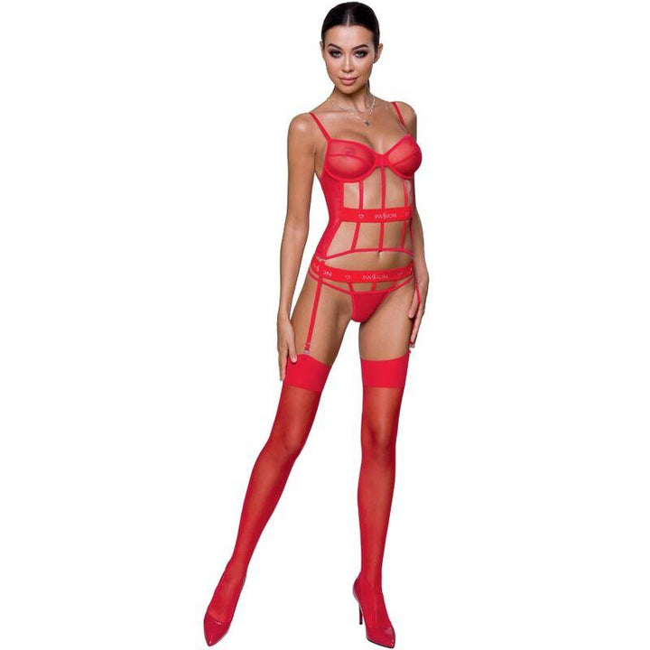 PASSION - KYOUKA KORSETT ROT S/M - INTIM SPACE Online Sexshop