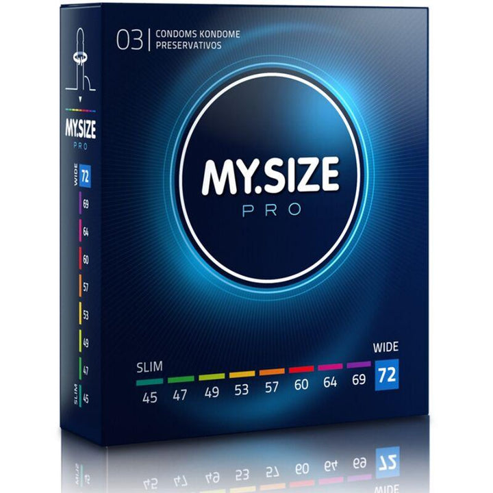 MY SIZE - PRO KONDOME 72 MM - EINHEITEN - INTIM SPACE Online Sexshop