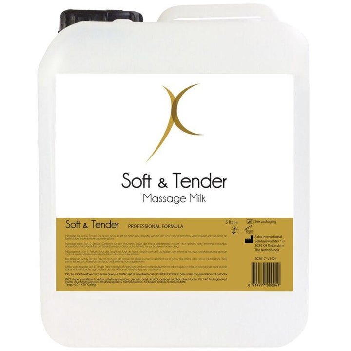 SOFT AND TENDER - WEICHE UND ZARTE MASSAGEMILCH 5000 ML - INTIM SPACE Online Sexshop