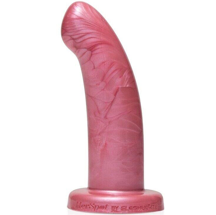 HERSPOT FLESHLIGHT - GEBOGENER DILDO GOLDEN ROSE S - INTIM SPACE Online Sexshop