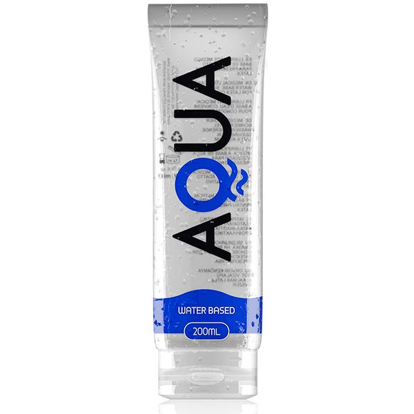 AQUA QUALITY - SCHMIERMITTEL AUF WASSERBASIS 200 ML - INTIM SPACE Online Sexshop