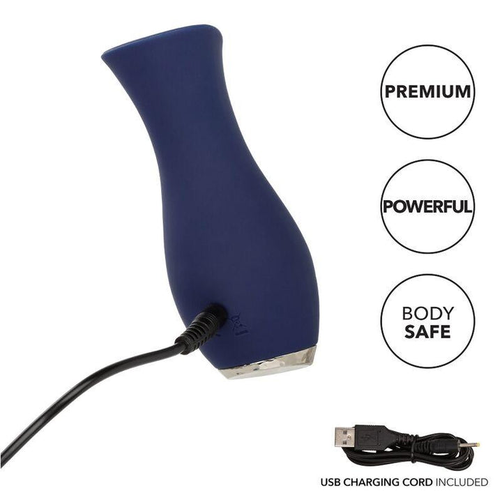 CALEXOTICS - CHIC TULPE MASSAGER BLAU - INTIM SPACE Online Sexshop