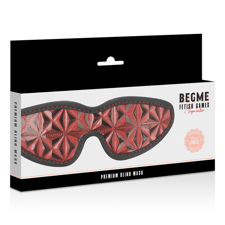 BEGME - RED EDITION PREMIUM BLINDMASKE MIT NEOPRENFUTTER - INTIM SPACE Online Sexshop