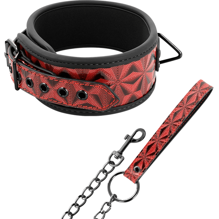 BEGME - RED EDITION PREMIUM VEGANES LEDERHALSBAND MIT NEOPRENFUTTER - INTIM SPACE Online Sexshop