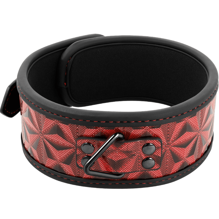 BEGME - RED EDITION PREMIUM VEGANES LEDERHALSBAND MIT NEOPRENFUTTER - INTIM SPACE Online Sexshop