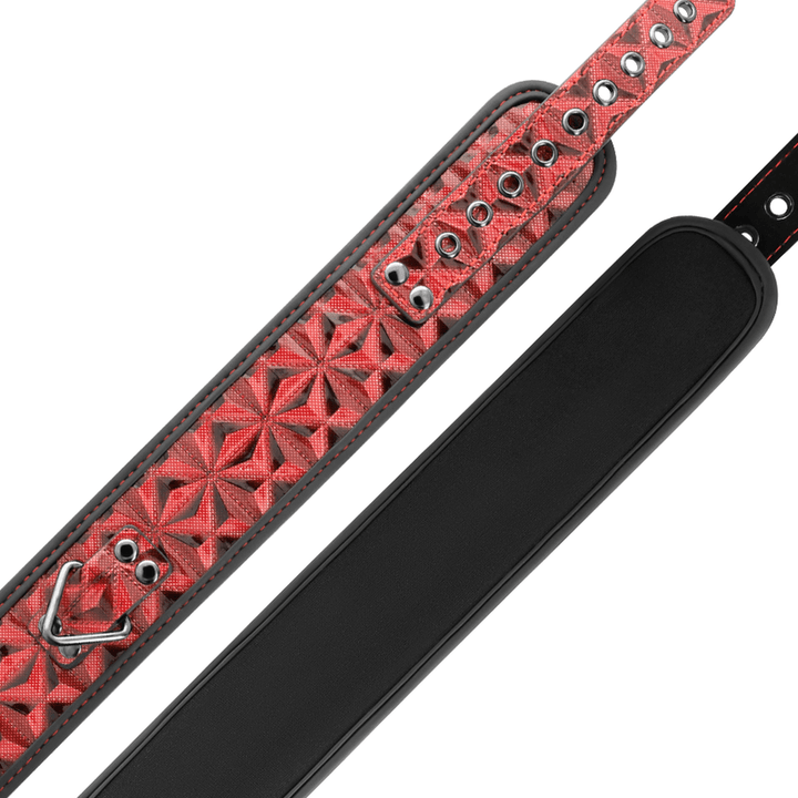 BEGME - RED EDITION PREMIUM VEGANES LEDERHALSBAND MIT NEOPRENFUTTER - INTIM SPACE Online Sexshop