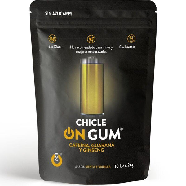 WUG GUM - ON CAFFEINE, GINSENG AND GUARANA GUM 10 UNITS - INTIM SPACE Online Sexshop