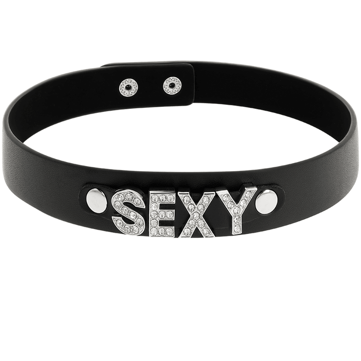 COQUETTE CHIC DESIRE - SEXY VEGANES LEDER-HALSBAND - INTIM SPACE Online Sexshop