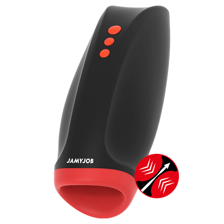 JAMYJOB - NOVAX MASTURBATOR MIT VIBRATION UND KOMPRESSION - INTIM SPACE Online Sexshop