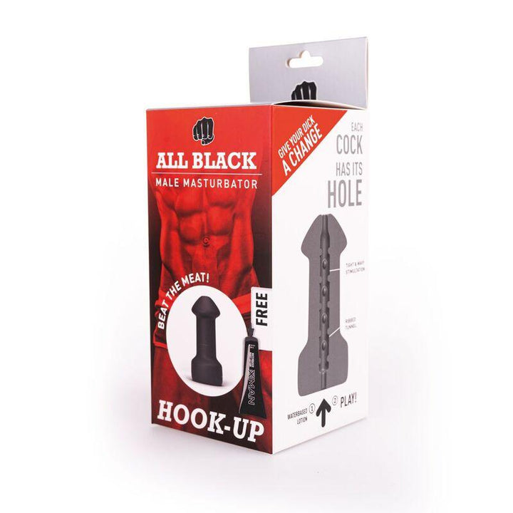 ALL BLACK - MASTURBATOR-ANSCHLUSS - INTIM SPACE Online Sexshop