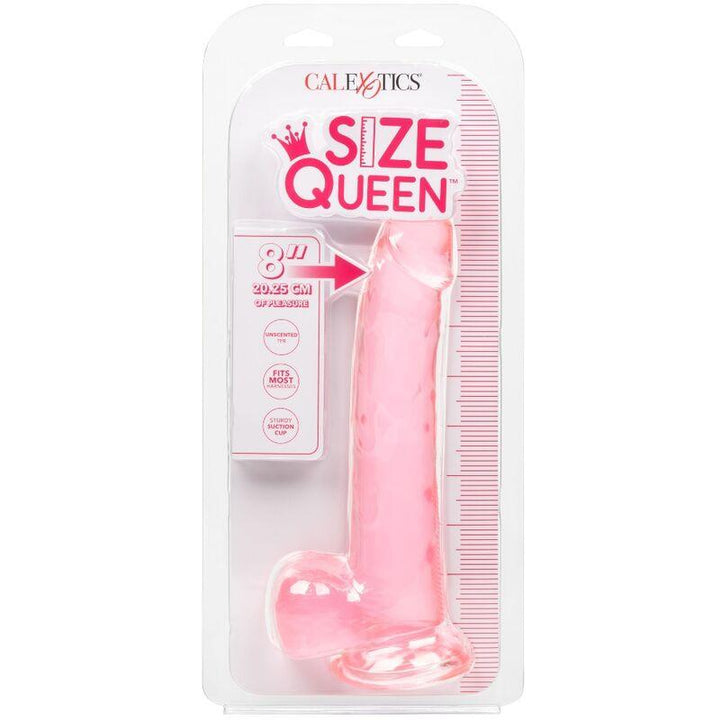 CALEXOTICS - GRÖSSE KÖNIGIN-DILDO ROSA 20.3 CM - INTIM SPACE Online Sexshop