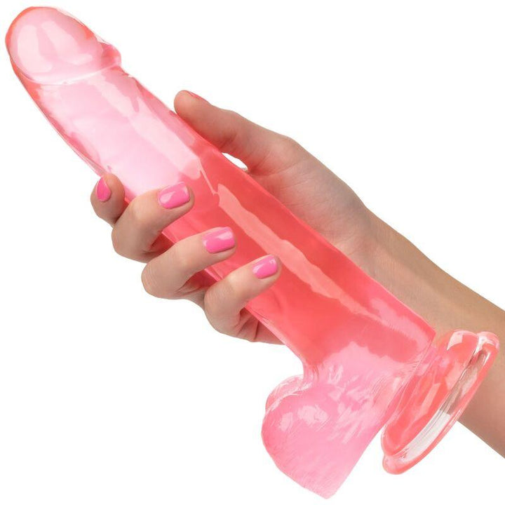 CALEXOTICS - GRÖSSE KÖNIGIN-DILDO ROSA 20.3 CM - INTIM SPACE Online Sexshop