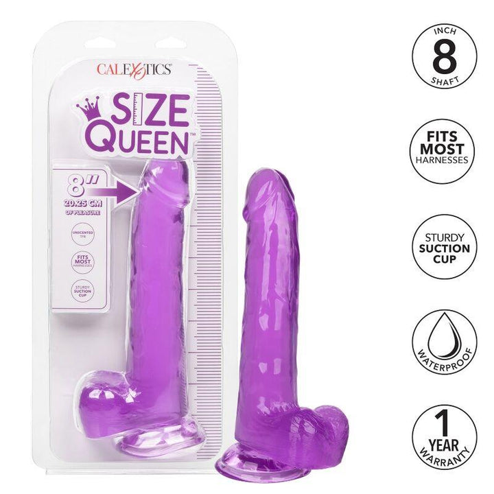 CALEXOTICS - GRÖSSE KÖNIGIN-DILDO LILA 20.3 CM - INTIM SPACE Online Sexshop