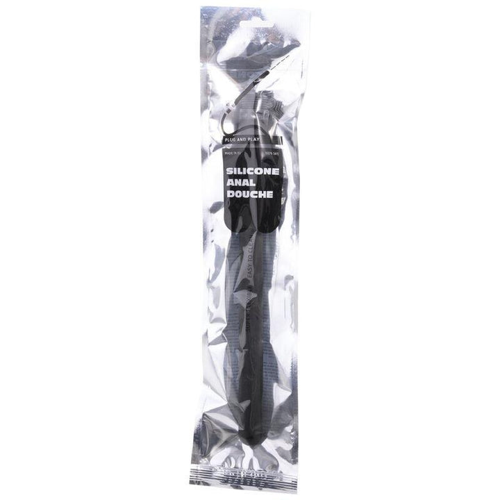 ALL BLACK - DUSCHE ANAL SILIKON SISTEMA STOPPER 27 CM - INTIM SPACE Online Sexshop