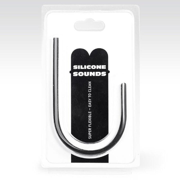 ALL BLACK - 6 MM HARNRÖHRENSONDE AUS SILIKON - INTIM SPACE Online Sexshop