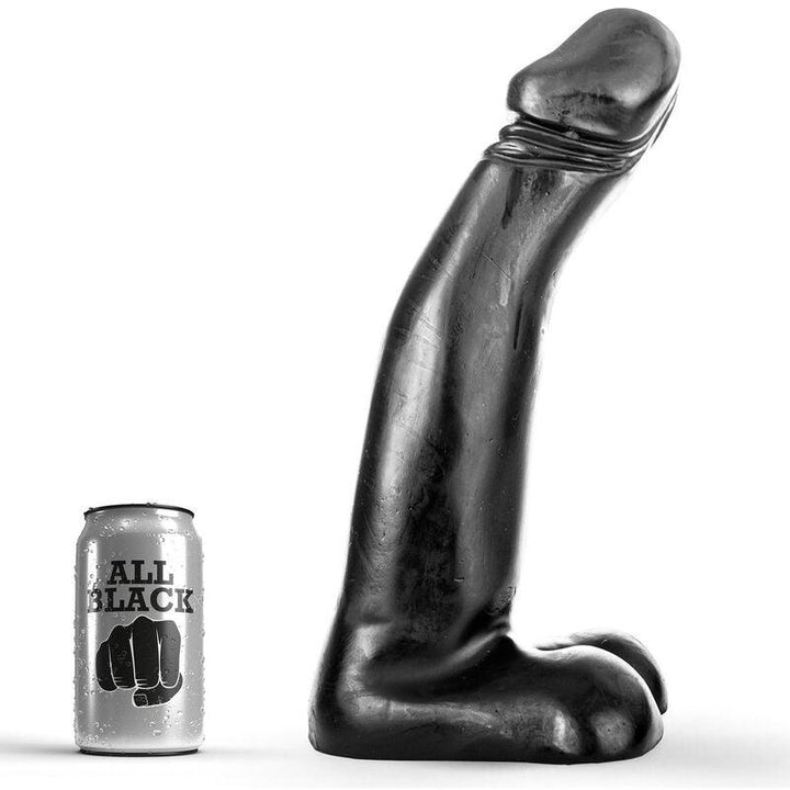 ALL BLACK - REALISTISCHER SCHWARZER FISTINGDILDO 29 CM - INTIM SPACE Online Sexshop