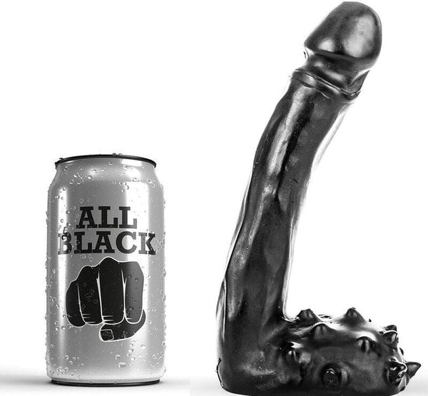 ALL BLACK - REALISTISCHER DILDO 19 CM - INTIM SPACE Online Sexshop