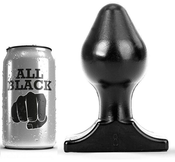 ALL BLACK - ANALPLUG 16X8 CM - INTIM SPACE Online Sexshop