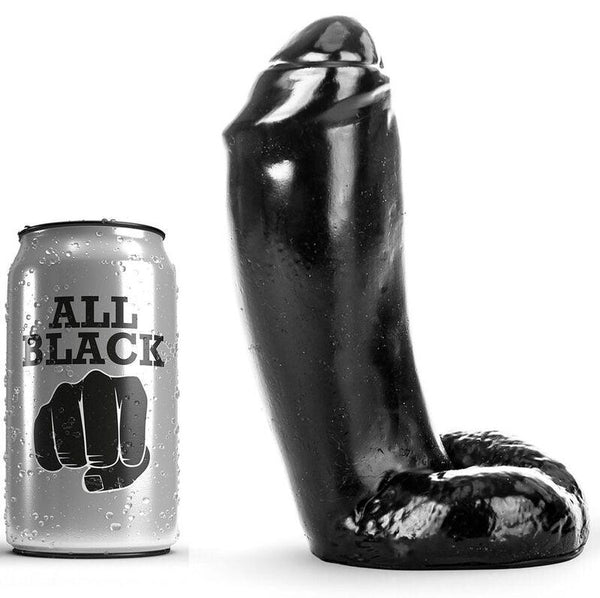 ALL BLACK - REALISTISCHER DILDO 18 CM - INTIM SPACE Online Sexshop