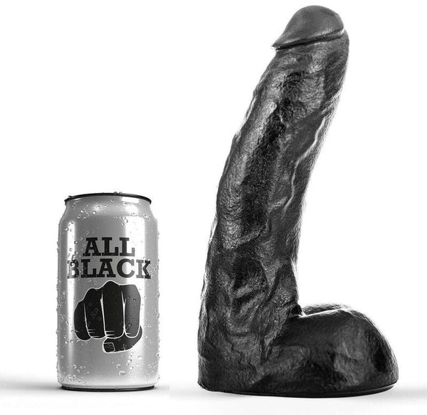 ALL BLACK - DONG 22 CM - INTIM SPACE Online Sexshop