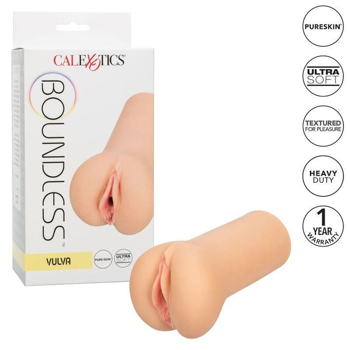 CALEXOTICS - BOUNDLESS VULVA STROKER HELLE HAUT - INTIM SPACE Online Sexshop