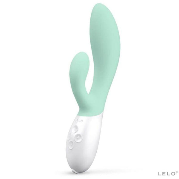 LELO - INA - GREEN RABBIT VIBRATOR LUXUS-ALGEN - INTIM SPACE Online Sexshop