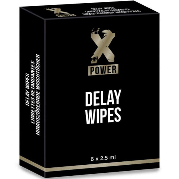 X POWER - DELAY WIPES - EINHEITEN - INTIM SPACE Online Sexshop