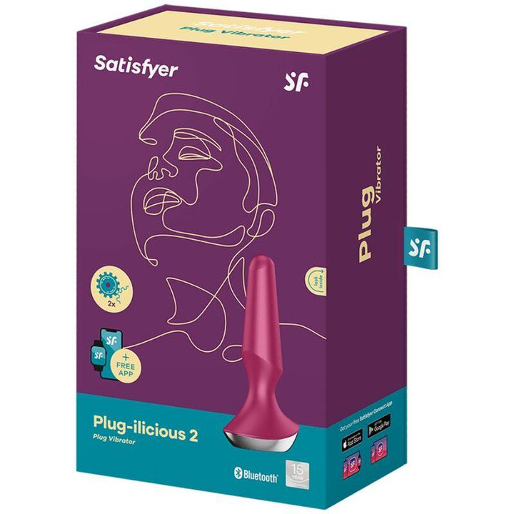 SATISFYER - PLUG ILICIOUS - PLUG VIBRATOR BEERE - INTIM SPACE Online Sexshop